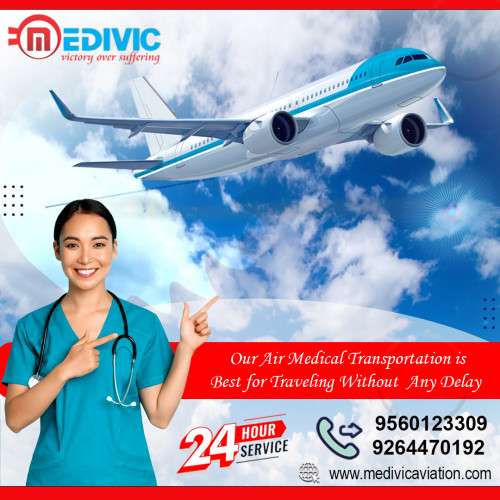 Medivic Aviation Air Ambulance Service in Gorakhpur provides top-class medical care to help your patient transfer to anywhere in India at a very reasonable cost. So if you want to move your loved ones to anywhere in India then call us now. 
More@ https://bit.ly/2H0uD3U