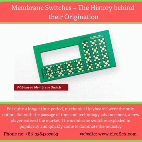 Thanks to their unquestionable advantages, membrane switches today have become high-tech subsystems indispensable to many industries. It’s time that you should embrace yourself with the origin of these switches. Learn here at https://bit.ly/2I0DBSy