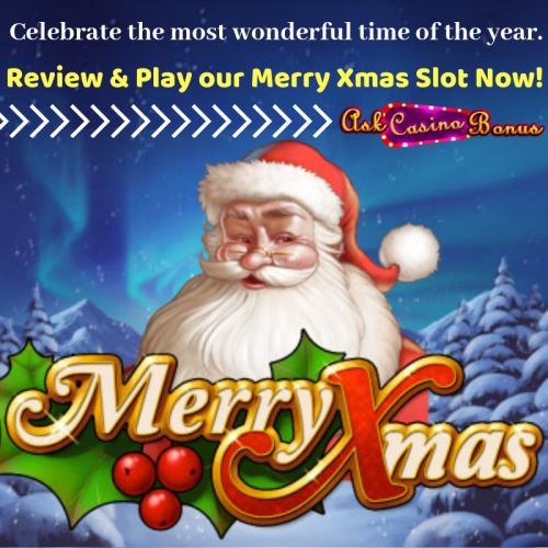 Merry Xmas Slot Review and GamePlay Options - AskCasinoBonus. Merryl Xmas is a Christmas-themed 15-payline video slot by Play'n GO software. The images fit the theme and highlight Santa Claus, reindeer, candles, and chimes. At the point when 3 Present images turn into the view, the Bonus diversion will be activated.
http://askcasinobonus.com/online-slots/merry-xmas-slot-review/