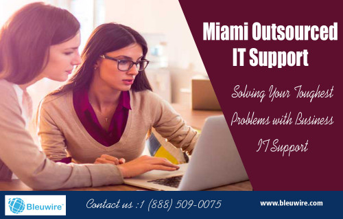 Features and Advantages of Managed IT Services in Fort Lauderdale at https://bleuwire.com/

Service us
Outsourced IT Support Miami			
Miami Outsourced It Support
Network Support Fort Lauderdale 		

Managed IT Services in Fort Lauderdale enable an enterprise or a company to concentrate on their basic and core competencies. It is possible by lowering the total cost of Managing IT infrastructure with the help of increased productivity as well as operational efficiency. The combination is really powerful as it provides the business owners with the latest IT Infrastructure. At the same time, it makes the resources available for other systematic and well planned endeavors of an organization. 

Contact us
Address-10990 NW 138th St, STE 10,Hialeah, FL 33018
Phone- +1 (888) 509-0075
Email -info@bleuwire.com

Find us 
https://goo.gl/maps/JPXT11zGsvR2

Social
https://twitter.com/bleuwire/
https://www.diigo.com/user/miamiitservices
https://padlet.com/MiamiITServices
https://snapguide.com/it-services-miami/
https://www.thinglink.com/bleuwireITServic