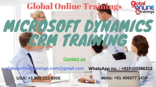 Join Microsoft Dynamics CRM Training to design, manage and maintain customer relationship. We provide best Microsoft Dynamics CRM Training by more than 10 Years of experienced Subject Matter Experts.
For more details visit our website
https://www.globalonlinetrainings.com/microsoft-dynamics-crm-training
Our contact details:
India: +91 406677 1418
USA: +1 909 233 6006
Whats App no. : +919100386313
E-Mail: info.globalonlinetrainings@gmail.com