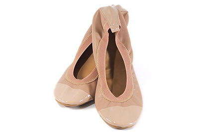 peach casual shoes