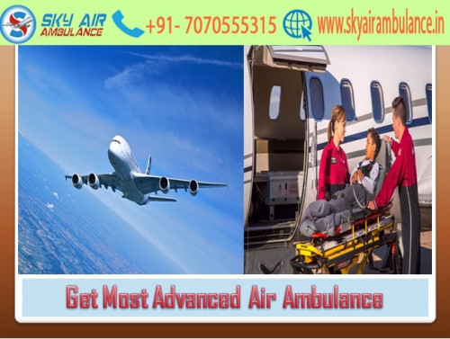 Sky Air Ambulance gives all modern medical equipment to the patient during transportation from Mumbai. It delivers the safest relocation service from Mumbai along with complete ICU setup. Sky Air Ambulance Service in Mumbai is equipped with complete organized medical services. 
More@ https://goo.gl/H1Rpp6