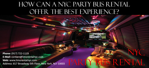 NYC Party Bus Rental