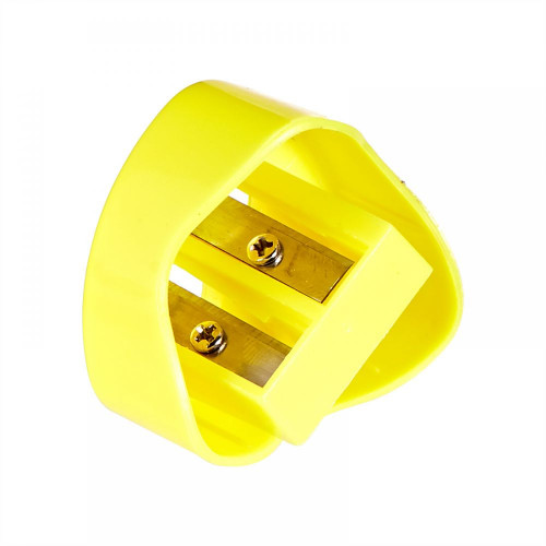 Nanmee Yellow Double Hole Sharpener 1