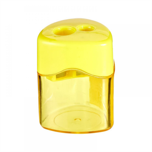 Nanmee Yellow Double Hole Sharpener