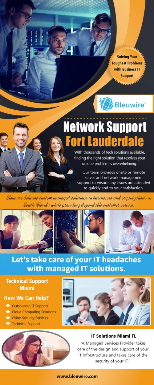 Network Support in Miami to make your business succeed at https://bleuwire.com/network-support-in-fort-lauderdale/

Find Us : https://goo.gl/maps/XNMFumDNjrL2
https://binged.it/2zCz0PJ

Business It Support : 

Dental Managed IT Services Miami
IT Services Fort Lauderdale
IT Solutions Miami FL
Managed IT Services Naples

The era of consumerization has dawned upon us. Today’s healthcare consumers demand quick, accurate, and cost-effective care delivery and a seamless omnichannel experience (social, in-person, customer care, web, and mobile) that matches with the best Dental IT Support in Miami. Healthcare organizations are continually innovating and embracing newer connected healthcare technologies and value-based care delivery models to improve patient engagement and enhance patient outcomes.

Address : 8567 Coral Way, Ste 465 Miami Florida 33155 United States

Social Links : 

https://kinja.com/itconsultantsflorida
https://bleuwire.contently.com//
https://padlet.com/MiamiITServices
https://disqus.com/by/itsupporttampa/