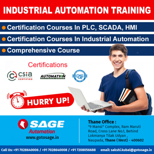 PLC SCADA Industrial Automation Training CoursesSage Automation