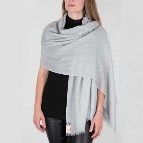 Pashmin Silver Scarves c