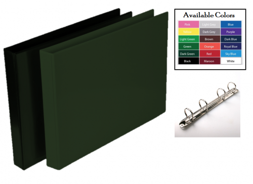 Presentation Ring Binder A3 Dark Green 4D