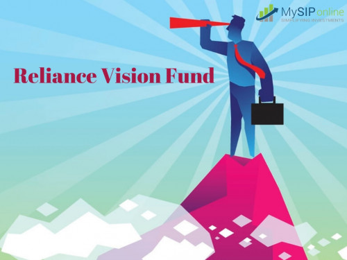 Reliance Vision Fund is the best option for ganning stable returns and high security as well. This fund invest top money of investors in top companies of market in order to gain maximum returns for it's investors. So start your investment in Reliance Vision Fund Growth at https://www.mysiponline.com/mutual-fund/reliance-vision-fund/mso1243