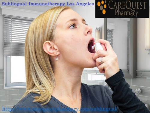 CareQuest Pharmacy is the best place in LA, USA for Sublingual immunotherapy. In case of Sublingual immunotherapy (SLIT) a doctor treat an allergy patient by giving a small does under the tongue to boost the tolerance and reducing signs without use of injection. Before use such therapy an allergist first test the patient’s sensitivities.
https://www.carequestpharmacy.com/sublingual/