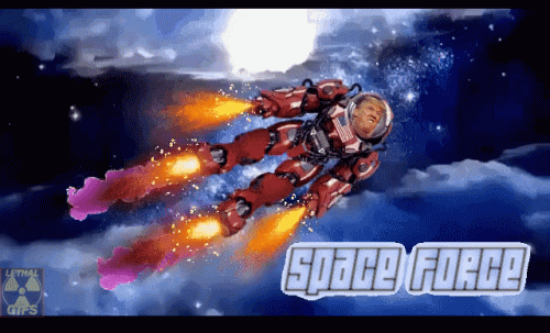 SPACE FORCE GIF X