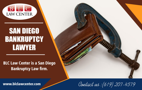 San Diego bankruptcy attorney with detailed profiles and recommendations at https://www.blclawcenter.com/

Find us on Google Map: https://goo.gl/maps/JM7sXVTJB2x

San Diego bankruptcy attorney will have the ability to check over your situation and advise you regarding what choices you've got and which path will almost certainly be the better alternative for you. The most typical sort of insolvency is 7. But only as it's by far the most common doesn't mean it's the right for you. And that is where a fantastic San Diego bankruptcy attorney will have the ability to assist you.

My Social :
https://twitter.com/BLCLawCenterSD
https://lawyersandiegoca.blogspot.com/
https://soundcloud.com/lawyersandiego
http://www.alternion.com/users/lawyersandiego/

BLC Law Center

Address : 325 Seventh Ave #603, San Diego, CA 92101, USA
Phone No : +1 619-207-4579, +1-800-551-7922
Fax :  +1-866-444-7026
Working Hours : Monday to Friday : 8:00 AM – 8:00 PM
Saturday : 11:00 AM – 3:00 PM
Easter Sunday : Hours Might Differ

Services : 
Bankruptcy Attorney
Bankruptcy Lawyer
