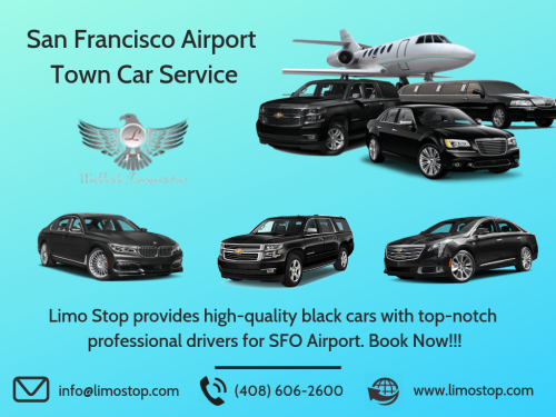Limo Stop provides high-quality black cars with top-notch professional drivers for SFO Airport. To make a reservation you can visit: https://www.limostop.com/