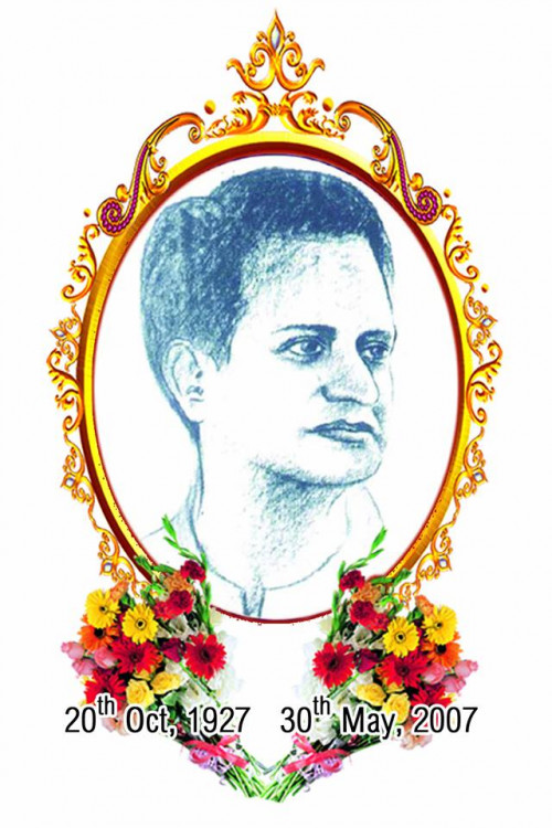 Visionary Poet of the Millennium
An Indian poet Prophet
Seshendra Sharma
October 20th, 1927 - May 30th, 2007
http://seshendrasharma.weebly.com/
                                                    https://seshen.tributes.in/
https://www.facebook.com/GunturuSeshendraSharma/
eBooks :http://kinige.com/author/Gunturu+Seshendra+Sharma

Rivers and poets
Are veins and arteries
Of a country.
Rivers flow like poems
For animals, for birds
And for human beings-
The dreams that rivers dream
Bear fruit in the fields
The dreams that poets dream
Bear fruit in the people-
* * * * * *
The sunshine of my thought fell on the word
And its long shadow fell upon the century
Sun was playing with the early morning flowers
Time was frightened at the sight of the martyr-
-	Seshendra Sharma
"We are children of a century which has seen revolutions, awakenment of large masses of people over the earth and their emancipation from slavery and colonialism wresting equality from the hands of brute forces and forging links of brotherhood across mankind.
This century has seen peaks of human knowledge; unprecedented intercourse of peoples and
perhaps for the first time saw the world stand on the brink of the dilemma of one world or destruction.
It is a very inspiring century, its achievements are unique.
A poet who is not conscious of this context fails in his existence as poet."
-Seshendra Sharma 
(From his introduction to his  “Poet’s notebook "THE ARC OF BLOOD" )
* * * * * *
 B.A: Andhra Christian College: Guntur: A.P: India
B.L  : Madras University: Madras
Deputy Municipal Commissioner (37 Years)
Dept of Municipal Administration, Government of Andhra Pradesh
Parents: G.Subrahmanyam (Father) ,Ammayamma (Mother)
Siblings: Anasuya,Devasena (Sisters),Rajasekharam(Younger brother) 
Wife: Mrs.Janaki Sharma
Children: Vasundhara , Revathi (Daughters),
Vanamaali ,Saatyaki (Sons)

Seshendra Sharma is one of the most outstanding minds of modern Asia. He is the foremost of the Telugu poets today who has turned poetry to the gigantic strides of human history and embellished literature with the thrills and triumphs of the 20th century. A revolutionary poet who spurned the pedestrian and pedantic poetry equally, a brilliant critic and a scholar of Sanskrit, this versatile poet has breathed a new vision of modernity to his vernacular.Such minds place Telugu on the world map of intellectualism. Readers conversant with names like Paul Valery, Gauguin, and Dag Hammarskjold will have to add the name of Seshendra Sharma the writer from India to that dynasty of intellectuals. 
 * * *  
Seshendra Sharma better known as Seshendra isa colossus of Modern Indian poetry. 
His literature is a unique blend of the best of poetry and poetics.
Diversity and depth of his literary interests and his works 
are perhaps hitherto unknown in Indian literature.
From poetry to poetics, from Mantra Sastra to Marxist Politics his writings bear an unnerving pprint of his rare genius.
His scholarship and command over Sanskrit , English and Telugu Languages has facilitated his emergence  as a towering personality of  comparative literature in the 20th century world literature. 
   T.S.Eliot ,ArchbaldMacleish and Seshendra Sharma are trinity of world poetry and Poetics.
His sense of dedication to the genre of art he chooses to express himself and 
the determination to reach the depths of subject he undertakes to explore 
place him in the galaxy of world poets / world intellectuals.
Seshendra’seBooks :http://kinige.com/author/Gunturu+Seshendra+Sharma
Seshendra Sharma’s Writings Copyright © Saatyaki S/o Seshendra Sharma
Contact :saatyaki@gmail.com+919441070985+917702964402
                                                                    ------------------------
Seshendra Sharma : Scholar - Poet
Seshendra Sharma, a scholar - poet was born (October 20, 1927)  into a Pujari ( Priests ) family in Nellore District in the state of  Andhra Pradesh in  India .  Seshendra’s father and his grandfather were well versed in Sanskrit Literature, Vedas and scriptures.  At home itself, thus from his childhood , Seshendra got the opportunity of learning and training in Sanskrit. This was further nurtured by the Village school of Thotapalligudur, where he spent best part of his childhood. 
Seshendra’s father was a well-to-do person, a Munsif ( village officer ) of the village, possessing more than Ten Acres of agricultural Wet  land and own house . Father’s desire to see his son flower into a top man turned a new leaf in Seshendra’s life.  Seshendra’s father admitted him for B.A. Graduation course in Andhra Christian College in Guntur. Incidentally, Seshendra’s Family Sir Name and this town’s name are one and the same.  This is a turning point in the budding poet’s journey.  Seshendra got significant exposure to the Western World, particularly to the Western Literature. The makings of a Visionary Poet germinated in him in this Alma Mater.  His journey of poetry started with Translation of Mathew Arnold’s “Sohrab and Rustum “ , a long poem , which Seshendra translated into Telugu in Metrical poetry with accomplished finesse .   This trend eventually blossomed and Seshendra emerged as an Epic – Poet. His My Country – My People : Modern Indian Epic is observed by learned critics as a land mark in modern poetry ranking  it on par with T.S. Eliot’s  Waste Land . This long poem was nominated for Nobel Prize in 2004.  His subsequent works Gorilla, Turned into water and fled away, Ocean is my name – long poems were reviewed in scholarly strain. 
Seshendra’s desire to perform in films took him to Madras, today’s Chennai in Tamil Nadu.   In Madras he formally joined B.L. Course with Madras Law College. And was developing contacts in the Telugu Cinema Circles and was working as a freelance journalist. He used to translate articles into Telugu for Janavani , a popular weekly of those times whose editor was Tapi Dharma Rao , a towering personality of Telugu Literature. This facet of journalism of his  personality rose to its full heights in 90s. When Soviet Union collapsed he wrote a series of articles in Telugu as well as in English decrying the west’s sinister plot, villainous machinations to pull down Communist Regimes. He sang odes / Laurels to communism and expressed in aggressive tone and style that communism will never die. It remains in the genes of oppressed peoples of the world for ever. Perhaps Seshendra is the only poet from the Indian Subcontinent to pen Anti – Imperialist essays during those times.  He   completed his Law course but his desire to act in films remained unfulfilled. Seshendra’s Classmates at his Alma Mater, A.C.College, Guntur, N.T.Rama Rao and Kongara Jaggaiah became popular actors of Telugu Cinema. N.T.R became an all time super –hero.  Seshendra’s father and maternal uncle forcibly brought him back from Madras, and with the good offices of native Member of Parliament put him in Government service as Deputy Panchayat Officer. In due course of time, on deputation, joined Municipal Administration Department and worked as Municipal Commissioner in all Major cities and towns of Andhra Pradesh.  With the result he got wide exposure to conditions of social life of his times. He obtained personal acquaintance of Common Man’s life and his travails. This enriched his vision of life and literature a great deal.
With Seshendra Poetry and Poetics are Siamese Twins.  He penned works of Literary Criticism both on classical and contemporary poetry.  Sahitya Kaumudi (Telugu ) and his bi-lingual book “ the ARC of Blood : My Note Book “  illustrate this point.  His Research work on Valmiki’s Ramayana , Shodasi : Secrets of The Ramayana ,  questions the very foundations of centuries old assumptions. Seshendra, based on scientific research  citing from the original text of Valmiki and Vedas, reveals that The Ramayana is not just story of Rama told in enchanting poetry , But the Sage wrote the epic to spread Kundalini Yoga among the masses of his era. His observations that the concepts of Vishnu and Reincarnation were non –existent during Valmiki’s Epoch constitute a revolt against centuries old beliefs.  Sita is the central character of The Ramayana and she is Kundalini Shakti / Adi Para Shakthi  .  During that era temples and prayers were nonexistent. This hits directly at the very foundation of Temple System.  
His Kavisena Manifesto  ,  is a noteworthy work on Modern Poetics. In this work, he compiles cogently definitions of poetry cutting across centuries and countries and writes scintillating commentary.  This Manifesto of Modern Poetry is a sort of Wikipedia page of world poetry. Seshendra, finally concludes that poetry is emotions and feelings skilfully garbed in unusual diction,  and poetry is a way of life.  
Discerning scholars critics and academics are of intrinsic opinion that   T.S.Eliot ,Archibald MacLeish and Seshendra Sharma are trinity of world poetry and Poetics. 
But this Scholar – poet of 20th century is an unsung and unwept genius of his times.
Prime Minister of India honoured Seshendra with Gold Medal in Sahitya Akademi ( India ) Golden Jubilee celebrations  and Chief Minister of  AP  honoured him with Hansa Literary  Award on the eve of UGADI , Telugu New Year Day in 2005 .  
In one of his poems he says fragrance of stars is calling me.  Seshendra left this world and vanished into fragrance of galaxies on May 30, 2007. 
       * * * * * *
 
GunturuSeshendraSarma: an extraordinary poet-scholar
One of the ironies in literature is that
he came to be known more as a critic than a poet

HYDERABAD: An era of scholastic excellence and poetic grandeur has come to an end in the passing away of GunturuSeshendraSarma, one of the foremost poets and critics in Telugu literature. His mastery over western literature and Indian `AlankaraSastra' gave his works a stunning imagery, unparalleled in modern Indian works. One of the ironies in literature is that he came to be known more as a critic than a poet. The Central SahityaAkademi award was conferred on him for his work `KaalaRekha' and not for his poetic excellence. The genius in him made him explore `Kundalini Yoga' in his treatise on Ramayana in `Shodasi' convincingly. His intellectual quest further made him probe `NaishadhaKaavya' in the backdrop of `LalitaSahasraNaamavali', `SoundaryaLahari' and `Kama Kala Vilasam' in `SwarnaHamsa', Seshendra saw the entire universe as a storehouse of images and signs to which imagination was to make value-addition. Like Stephene Mallarme who was considered a prophet of symbolism in French literature, SeshendraSarma too believed that art alone would survive in the universe along with poetry. He believed that the main vocation of human beings was to be artists and poets. His `Kavisena Manifesto' gave a new direction to modern criticism making it a landmark work in poetics. Telugus would rue the intellectual impoverishment they suffered in maintaining a `distance' from him. Seshendra could have given us more, but we did not deserve it! The denial of the Jnanpeeth Award to him proves it
                       
   The Hindu
India's National Newspaper 
Friday, Jun 01, 2007

* * * * * *
Pardon Me Father!

I could not rescue him from the clutches of that nymphomaniac and vampire. There may be an exception or two but an average Indian woman desires from the depths of her soul that her husband should live long and she should pass away before him. She performs prayers and fasts on auspicious days for this purpose. She in spite of being 3years elder to him did away with my father in a planned and premeditated manner and I was a silent and helpless witness to it. He suffered 1st Heart attack in November 1997. Cardiologists performed angiogram and advised open heart surgery. Because there were blocks in vessels and one valve was damaged. But she successfully thwarted it and without my knowledge or informing any one got angioplasty done in Mediciti (Hyderabad: AP; India) her plan was to do away with him and live long, and establish herself as his wife through his books. He was succumbing to her blackmail. My overwhelming hunch is that she was threatening him with social insult and humiliation if he parts ways with her.
 
Between 1997-2007, she played football with his body. He used to be hospitalized every now and then with swollen body and heart pain. Because of damaged valve pumping was impaired and water used to accumulate in the system. Every time I used to force her to hospitalize him. He used be in ICCU for a couple of days and recover marginally. After each visit to hospital he was getting debilitated gradually. He was put on wheel chair. He was virtually under house arrest. He was not allowed to speak to friends and family members. Visitors were kept away. He was taking Lasix (Tablet: is a diuretic that is used to treat fluid accumulation, caused by heart failure, cirrhosis, chronic kidney failure, and nephrotic syndrome.) to flush out water accumulated in his body. This creates a painful dilemma in me whether my interference in his health matters was just. As his son it was my moral duty to protect him. But I sometimes feel if I were not to interfere she would have put him to death long ago and thus he would have escaped from physical and mental torture quite early.
 
Towards perhaps end of the month of March she withdrew medication. He got swollen suddenly and that condition continued till the last day i.e. 30th may 2007. Each time I visited I used to tell that witch to take him to hospital. But after a couple of visits I got convinced that she made up her mind this time to do away with him. I requested a bastard who was feigning to be a friend of mine, who incidentally happens to be a legal luminary of this region to send a doctor friend to that place and ascertain the exact condition of his health. But of no avail.
 
I kept on telling him to come out of that place and lead a normal and healthy life. Her blackmail gained an upper hand and I lost in my efforts to restore health to him and bring him back to civilized society. O God pardon me for not being able to outmanoeuvre her machinations. Pardon me father.
 
* * *
                                     
Who Are The Legal Heirs of Seshendra Sharma ?
DISCLAIMER
The literary world is aware that my father Gunturu Seshendra Sharma, eminent poet, litterateur and scholar-critic, died on 30th may 2007. Ever since he expired, there has been no mention of his parents, family members and other personal details in the news and in the articles about him. Not only this, fictional lies are being spread and using money power one shady lady is being propagated as his wife and so on. This has been causing me, as his son, a great mental agony. That is why, through this article, I am revealing certain fundamental truths to the literary field of this country and the civilized society. I appeal to your conscience to uphold truth, justice and values of our composite culture.
 
Seshendra Sharma's family members are: Parents: Subrahmanyam Sharma, Ammaayamma- Wife: Janaki Daughters: Vasundhara, Revathi, Sons: Vanamali, Saatyaki. Only these two are legal heirs of Seshendra Sharma, socially and morally too.
 
Street Play and Circus: In 1972, away from the civilized society, without the knowledge of parents and near and dear, in a far flung village called Halebeed in Karnataka a circus, a street play was staged. Let me make it clear that even after this street play my father did not divorce my mother Mrs.G.Janaki legally. He never had even a faint intention of committing such an uncivilized act. On the contrary, in all crucial Government documents he nominated my mother as his legal heir from time to time. During his long career as Municipal Commissioner with The Government of Andhra Pradesh, he retired 3 times. His first retirement came in 1975 by way of compulsory retirement for his anti establishment writings during Mrs. Gandhi's' emergency. His second retirement came in 1983 when the then new chief minister N.T. Rama Rao's government reduced the age of service from 58 to 55 years. The third and final retirement in the year 1985 on attaining 58 years of age. On all these occasions, in all the government documents, my father Seshendra Sharma nominated my mother Mrs. Janaki as his legal heir. This is precisely why the self contradictory 'second marriage' is a circus enacted away from the society and Law does not recognize this type of street plays as marriage.
 
Lakshmi Parvathi in literature
 
N.T. Rama Rao, actor turned politician married Ms. Lakshimi Parvathi in 1994 and subsequently in January 1995 he came to power for the second time. She used to act as an extra constitutional power and run the matters of government and the party. She developed her own coterie of cohorts and started dominating the party. After NTR was toppled by his own son- in-law, most of them parted ways with her. And the remaining touts left her for good the day NTR breathed his last. Ms.Indira Dhanrajgir has been playing the same role in Telugu literature over a period of more than 3 decades. In the guise of literature she developed her own coterie of lumpens with extra literary and money mongering elements - Tangirala Subba Rao, Velichala Kondala RAo(Editor:Jayanthi) Cheekolu Sundarayya(A.G.'s Office, Hyderabad et al).
 
There are a couple[ of dissimilarities between these two instances. After the demise of NTR, L.P's coterie of cohorts disappeared once and for all. Whereas, in Indira Dhanrajgir's case new lumpens are entering the field with the passage of time. Squandering her late father's wealth, she is roping in new touts. Since NTR's wife Basava Tarakam passed away in 1984 and since he was old and sick NTR's marriage with LP has ethical basis and is legal completely. Whereas I.D's is neither ethical nor legal. Hence it is a street play. This is the reason why after my father's death she has been spending money on a larger scale and indulging in false publicity and propaganda. Bh. Krishna Murthy, Sadasiva Sharma (The then Editor of Andhra Prabha:Telugu Daily, presently with Hindi Milap) Chandrasekhara Rao(Telugu lecturer: Methodist Degree College) etc. are indulging in all sorts of heinous acts to prop up I.D as my father's wife.
 
My father passed away on 30 May 2007. When our family was in grief and I was performing the 11 day ritual as per my mother's wish, the above mentioned Sadasiva Sharma went to Municipal Office on 4th June, created ruckus, played havoc telling them that he is from the Prime Minister's Office , мейд some 'senior officials' make phone calls to the officials concerned and got my father's death certificate forcibly issued. When the entire family was mourning the death of the family head, a stranger and a lumpen S.S -Why did he collect my father's death certificate forcibly from the municipal authorities? Whom did he collect it for?
 
THREE NAMES OF THE SAME PERSON IN 3 DECADES
 
This is perhaps for the first time that the name of a lady appears in 3 forms at a time. Perhaps in 1970, in my father's collection of poems"PAKSHULU her name appeared As Rajkumari Indira Devi Dhanrajgir. In 2006 she published a fake version of Kamaostav(Rewritten by a muffian Called Chandrasekhara Rao) . In this book her name appears as R.I.D.D. Prior to 1970 in Maqdoom Mohiuddeen's(Renowned Urdu Poet) anthology of poetry 'Bisath -E-Raks', in Urdu as well as Hindi , at the end of two poems her name appears as Kumari Indira Dhanrajgir. On 15th June 2007 A.P state cultural affairs department and Telugu University jointly held my father's memorial meeting. I.D hijacked this meeting by issuing her own commercial advertisements in English and Telugu dailies. In these advertisements her name appeared as Smt. Indira Devi Seshendra Sharma and again in the commercial public notices мейд by her in the month of November 2007her name appeared as Rajkumari devi etc. Why does her name appear in different forms on different occasions? Will I.D explain? Will Sadasiva Sharma clarify, who forcibly took my father's death certificate after four days of his death? Or will Bh.Krishna Murthy clarify?
 
If I.D has even an iota of regard, respect for or faith in love, or relation, the institution of marriage, immediately after'Halebeed Circus', she would have used my father's family sir name and her name would have appeared as Gunturu Indira. Since she was conscious of her goal during all times and conditions she did not take such a hasty and mindless step of change of her name.
 
WHERE DOES THE REAL SECRET LIE? Her life is totally illegal, anti-social and immoral. I.D's father performed her marriage with SRikishenSeth, Nephew of the then Prime minister to Nizam, Maharaja Kishen pershad in 1945. On the day of marriage itself I.D beat SrikeshenSeth up and ran away from him. She did not stop at that. She propagated among his friends and relatives and near and dear that he was not enough of a man and unfit for conjugal/ marital life. She filed a divorce case against him and dragged it till 1969/70. Lion's share of her husband's life got evaporated and was sapped completely by then. His parents used to approach I.D's father and plead with him to prevail upon his daughter, put sense into her head and see that she either lives with their son or dissolves the marriage legally so that they can remarry off their son. But I.D did not heed. Raja Dhanrajgir after getting disgusted with her nasty activities stipulated a mandatory condition in his will. He stated that I.D would be entitled to get a share of his property only if she is married.
 
This is the reason why ID who has no respect for the institution of marriage or regard or desire for marital life , in the guise of love and love poetry inflicted indelible blemish on the institution of marriage which is unprecedented in the literary history of the world. After my father's death she has been indulging in more rigorous false publicity along with her coterie of touts.
 
KAMOSTAV:STORY OF ID'S SOUL:
 
With this novel Kamostav, father's literary life came to an end for good. He did not produce literary works worth mentioning in his later phase of life. During those days he asked for my opinion on that novel. I told him clearly that it lacks the form and content of a novel- it does not have a story line, plot, sequences, characters and eventually a message which every novel gives. Hence it is a trash. Several people went to court and got its publication in a weekly stopped. ID got this very trash rewritten completely by Chandrasekhara Rao and printed it. This kind of heinous development has never taken place in the recorded history of Telugu literature till date. A writing which brought disrepute to my father in the literary field and isolated him in the society, why did she get it rewritten by somebody and publish it claiming copyright to be hers? What is her motive? What is her aim? That is why Kamotsav is ID's biography, story of her inner soul.
 
SESHENDRA'S COPYRIGHTS:
 
My father gifted away copyrights of his entire works along with their translations to me by way of birth day gift to me on 2.12.1989. Since then I have published several of his works during his lifetime itself. Kamostav, the version that is secretly мейд available is the dirty work of cheapsters and lumpens under the leadership of ID. It is much worse than violation of copyrights. That is the reason why I have been reluctant to take action so far. If she and her debased henchmen try to violate copyrights of my father's works bequeathed to me, I shall take exemplary legal action against them.
 
ID мейд 2 public notices to the effect that my father cancelled all his earlier transfer of copyrights and retransferred all his rights to her. This is a palace intrigue in the modern era in our civilized society.
 
WHAT DOES LAW SAY ABOUT COPYRIGHTS?
 
An author can transfer copyrights of his works to any one as per her/his wish. But the Copyrights Act 1957 and the Supreme Court in its various judgments has clearly stipulated a procedure to revoke earlier assignment and transferring of copyrights to somebody else subsequently. The author has to issue a notice to the 1st assignee, giving 6 months time for reply. Depending on the reply the author can take his next step. Where as in my father's copyrights matter he did not even inform me orally of any such cancellation. ID claims that she has a typed document of transfer of copyrights signed by my father on 5.1.2006. Between 5.1.2006 and 30.5.2007, leave alone issuing a notice, he did not even inform me orally.
 
My father who assigned copyrights to me in his own handwriting, when he was relatively young and physically fit did not require to cancel the 1st assignment when he was totally dilapidated, almost bedridden and was counting his days. Another important aspect of the matter is that I have printed the Xerox of my father's document in his own works as early as 1995 and have been doing so from time to time during his life time. Where as ID claims to possess a document after my father's death and she has not мейд it public so far. ID tried to get my father's complete works published in different languages by Telugu University (Hyderabad: A.P: India) by paying them Rs. 6 Lakhs. I approached Telugu University and apprised them of facts. On the advice of legal experts, they stopped this project and returned ID's money to her. It is an incontrovertible fact that ID's document is a forged and fraudulent document which does not stand scrutiny before law. Court shall certainly award her exemplary punishment. In all societies and times literature has been social wealth/public property from time immemorial. It should not be used as a mask to grab share of parental property illegally and unethically. I am committed to this cause/ ideal and appeal to the civilized society to strengthen my hands in this endeavor. ID's younger brother Sri Mahendra Pratapgir is the lone legal heir apparent of that family and keeping him in dark, she is squandering her father's wealth in Telugu literature for her nasty propaganda.
 
FATHER PASSED AWAY:
 
In 1997 when he suffered the 1st heart attack he was half-dead. Dr.Sudhakar Reddy, cardiologist of Mediciti Hospitals (Native of Warangal.A.P) performed angiogram and diagnosed that he had blocks in arteries and one valve was damaged completely. He advised open heart surgery. But ID averted it and got angioplasty performed. His health declined rapidly since then and was leading the life of virtually an invalid till he breathed his last. He suffered inexplicable mental and physical torture for about a decade. During the last leg of his journey he was isolated from his family completely. He was deserted by one and all in the literary field. When his younger brother passed away, his younger sister passed away he did not visit his ancestral home in his village and call on those families. He became target of jealousy and animosity in the society. He became a victim of false impression with the society that he was an aristocrat and rolling in luxuries. Whereas, he was deprived of even his native vegetarian food for decades together. As a silent and helpless witness to these painful happenings, I was subject to untold mental agony.
 
In the later half of March 2007 on one of my visits to him, I was aghast at his condition. His entire body was swollen. His appearance was like that of a stuffed gunny bag. I told him to get hospitalized. I told ID to rush him to a hospital. But of no avail. On 30th may 2007 at about 11 pm I got a phone call from her" Come soon/Serious" she said. As I entered at 11.15 pm "Go inside/he is no more' she said.
 
* * One day when swarms of lamps vanish, in the light of a lonely lamp I ask the dumb pillars "Can't you liberate me from the disgust of this existence? I ask those stand still forest flame trees
which blossom flowers at that very place year after year
 
"can't you rescue me?
 
I ask those high roof tops and this Venetian furniture
 
which every one feels are greater than me, "can't you rescue me from the disgust of this existence?" All these answer in a melancholic voice "We have been languishing since more than 100 years watching the same unchanging scenes we are older prisoners than you are" (Janavamsham: Telugu: Seshendra: Page 80-81:1993: Translated by me)
 
My father's first biography (in Hindi) titled "Rashtrendu Seshendra: Ashesh Aayaam" by Dr.Vishranth Vasishth appeared in 1994. Touching upon these very sensitive aspects of my father's life he commented in that book"SONE KE PINJRE ME PANCHCHI" (A bird in a golden cage). Alarmed and agonized by his rapidly declining health, as early as June 2002, in order to bring pressure on ID, I gave a 2 cassettes long interview to Vijayaviharam of Janaharsha group. Later on when I enquired about that interview they said that in the raids conducted on their premises, they got destroyed.
 
I wanted to rescue my father and bring him back home when he was in good health. Alas! At last, I took him to the burial ground, laid him on the funeral pyre and consigned him to flames and returned home all alone.
 
G.Satyaki S/o Late.G.Seshendra Sharma
Hyderabad.T.S.INDIA
saatyaki@gmail.com
+91 94410 70985, 7702964402