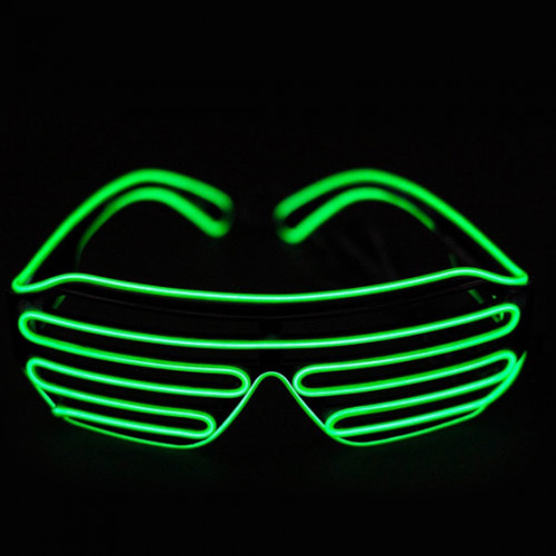 Shutter Frame LED Eyeglasses c