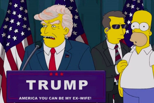 Simpsons Trump