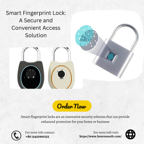 Smart Fingerprint Lock A Secure and Convenient Access Solution