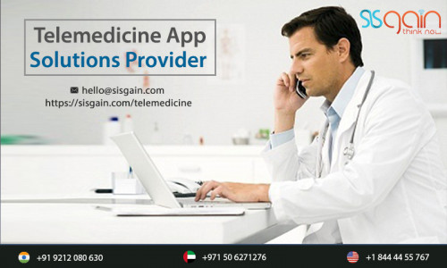 SISGAIN is the top-notch telemedicine software and telemedicine app development company providing a wide range of telemedicine app development services all across the Canada. We have an open-ended approach to higher and seamless connectivity with patients and secure access to multiple healthcare solutions. We offer mobile app and web portals for different market segments under one roof consisting of clauses defining the different standards of claim process varies from different states workers comp documentation process. Presently, In the world full of healthcare crises- convenience is the only key. Our expandable telemedicine app development solution is valuable in context to save your cost and time of your in-person visits. Our model is defined to provide benefits as an employer engagement programme offering as a B2B model covering the aspects of insurance segments and added as a value benefit program for employee healthcare programmes. Our telemedicine solution will extend your brand, magnify services, increase outcomes, improve efficiency and diminishes the costs. We build and actualize cloud-based telehealth programming frameworks for clinics, medicinal practices, and other Telehealth systems. We develop interoperable telehealth Software as a Service (SaaS) for sharing analytic, video-conferencing medicinal counsels, and departmental information, overseeing e-prescriptions, imparting pictures, remotely observing patients and interfacing with telesurgery hardware. We likewise program criminological, in-home, and emergency telepsychiatry programs for better ease and comfort. For more information call us at +18444455767 or email us at hello@sisgain.com or visit https://sisgain.com/telemedicine