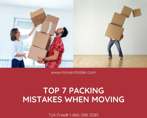 Top 7 Packing Mistakes When Moving