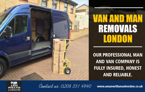 Van and man removals London with all aspects of removals at https://www.amanwithavanlondon.co.uk/

Find Us : https://goo.gl/maps/JwJmKQz4Kf92

Van and man removals London professionals offer home items packing, moving and delivery services. They provide an economical option when moving your goods from one location to another with a cheaper but still efficient mode of transporting items compared to the large moving companies. A man with a van make your moving experience more comfortable. You don't have to worry about getting hurt as you move.

Address-  5 Blydon House, 33 Chaseville Park Road, London, LND, GB, N21 1PQ 
Contact Us : 020 8351 4940 
Mail : steve@amanwithavanlondon.co.uk , info@amanwithavanlondon.co.uk

Our Profile : https://gifyu.com/amanwithavan

More Images : 

https://gifyu.com/image/TpQv
https://gifyu.com/image/TpQn
https://gifyu.com/image/TpQu
https://gifyu.com/image/TpQQ