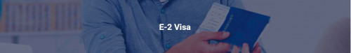 We offer Visa E-2. The E-2 Small Business Investor Visa: the simplest, fastest, and smallest business investment required to reside in the U.S. for yourself and your family. Call us for more details 1 (210) 510-4300 & Visit at: http://www.interlinkfbc.com/e2-visa/