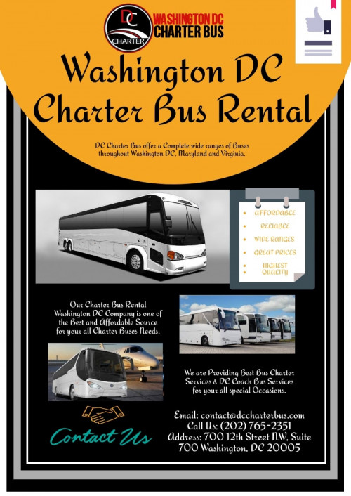Washington DC Charter Bus Rental