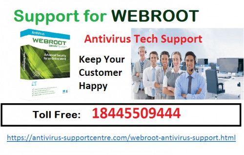 If you have any issues during Webroot Antivirus then call Webroot Phone Number 18445509444. We are certified Webroot support team and provide support online remotely. So call us today and fix Webroot related issues like- how to install Webroot , how to activate Webroot , how to upgrade Webroot and others. We are available 24*7 to help you. View more at https://antivirus-supportcentre.com/webroot-antivirus-support.html