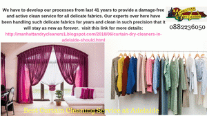 Worried about the safe keeping of your bridal dress? We can help you. We, at Manhattan Dry Cleaners, not only do wedding dresses dry cleaning but also help you to keep your wedding dress preserved well for long days. Now, we are into bridal dress designing too. Give us a call on 0882236050 now! visit our website -http://www.manhattandrycleaners.com.au/why_use_us