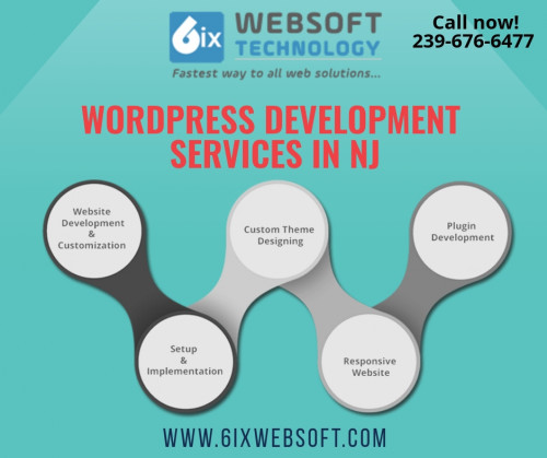 Looking for the WordPress Development Company in New Jersey? Then you have landed on the right page! 6ixwebsoft offers exceptional WordPress Development Services in NJ creatively & consistently. If you are looking for a one-stop shop for all your WordPress Development needs, then contact us today!

https://6ixwebsoft.com/new-jersey/best-wordpress-development-company-in-nj/