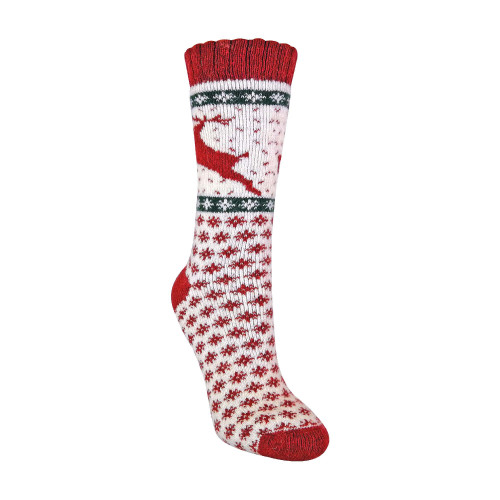 XMAS WOOL SOCKS Reindeer