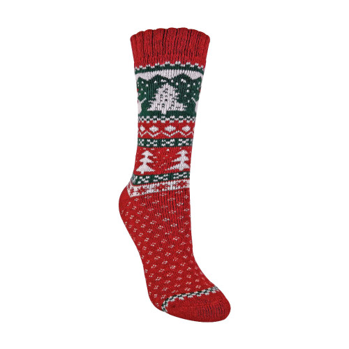 XMAS WOOL SOCKS Snowman