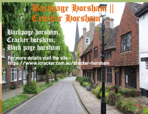 Backpage Horsham is the best site similar to Backpage, it has all similar categories as backpage. Most users today know about the shutdown of Backpage website. backpage-horsham users to finding classified free ads posting site are easy through a cracker. Cracker horsham provides an open platform to customers to post their ads. For more information, you  can visit at- https://www.icracker.com.au/cracker-horsham