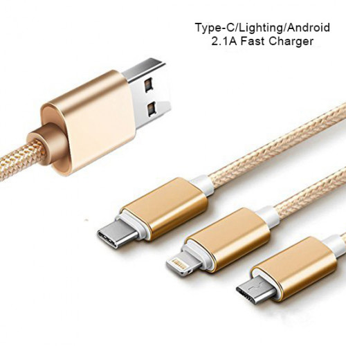 charging Cable Gold a