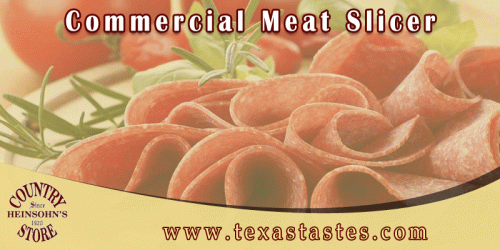 Heinsohn’s Country Store from TX, USA provides best variety and quality of Commercial Meat Slicer along with one year warranty on all products. Customers can get satisfactory services on all commercial meat slicer equipments among the best selection of products in our online store. 
For any query call us on 800 300 5081
Visit our page: https://www.texastastes.com/electric-commercial-meat-food-slicer.htm