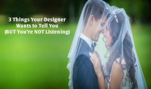 Even the best creative illustrator designer in USA can't design you a good marriage invitation card if you're not adequately communicating with her or him. Know more at https://www.jadgraphicdesigning.com/3-things-your-designer-wants-to-tell-you-but-youre-not-listening/