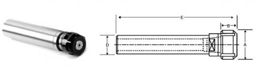 DA Straight Shank Collet Chuck Holders / Extensions. Crafted from heat treated alloy steel. Available with round or flatted shank. Supplied with collet nut. Inventory In Stock - Fast Online Checkout - Same Day Shipping.
Visit us:-https://exacttooling.com/pages/collets-da-straight-shank-collet-holders