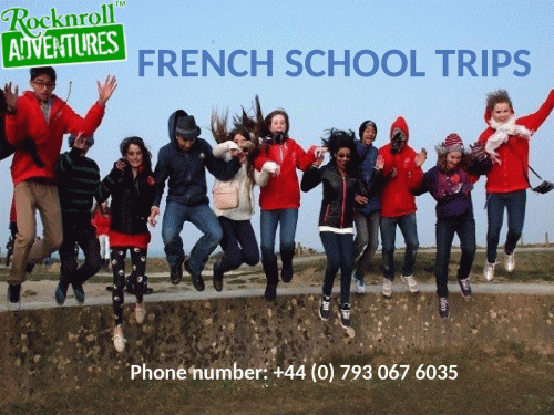 Fantastic French School Trips, an offering by RocknRoll Adventures at low budget. Our France trips are affordable and provide an incredible range of learning opportunities for students. From your initial inquiry to the end of your stay with us, RocknRoll Adventures' service involves thorough discussion regarding your group's needs and expectations. For more information, call +44 (0) 793 067 6035, +44 (0) 1273 381742 or e-mail: info@rocknrolladventures.com. For booking visit: http://www.rocknrolladventures.com/school-trips-to-france