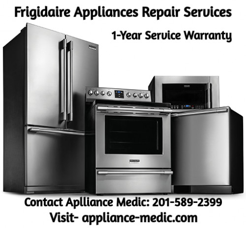 Get affordable frigidaire appliances repair service in NJ. Appliance Medic gives its customers a 1-year service warranty on all repair services! Contact us for any details.