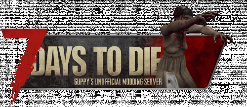 Mumpfy's Banner for Guppy's Unofficial 7 Days to Die Modding Discord