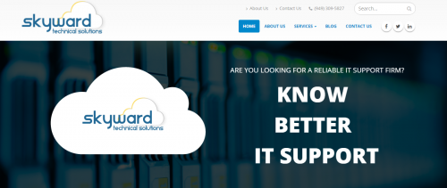 Skyward IT- Best IT support Services in Orange County, Laguna Niguel and Newport Beach. We are Traditional IT consulting company and Business computer support irvine.

Skyward takes a different approach. By becoming responsible for our customers network and systems for a flat monthly fee, it is in both parties best interest to maintain a highly available environment.
 
#ITservicesorangecounty #ITsupportOrangeCounty #Ransomwarerecoveryorangecounty #ITSecurityAuditOrangeCounty #BusinessComputerSupportOrangeCounty #ITservicesNewportBeach 

Read more:- https://www.skywardit.com/