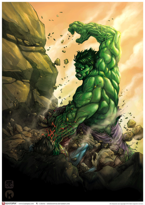 hulk colored by keatopia d5dj3sr