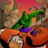 hulk_vs__juggernaut_by_jrascoe