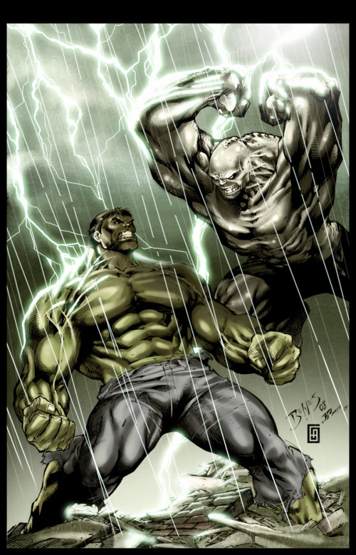 hulk vs abomination by gcassata d3bl6f3