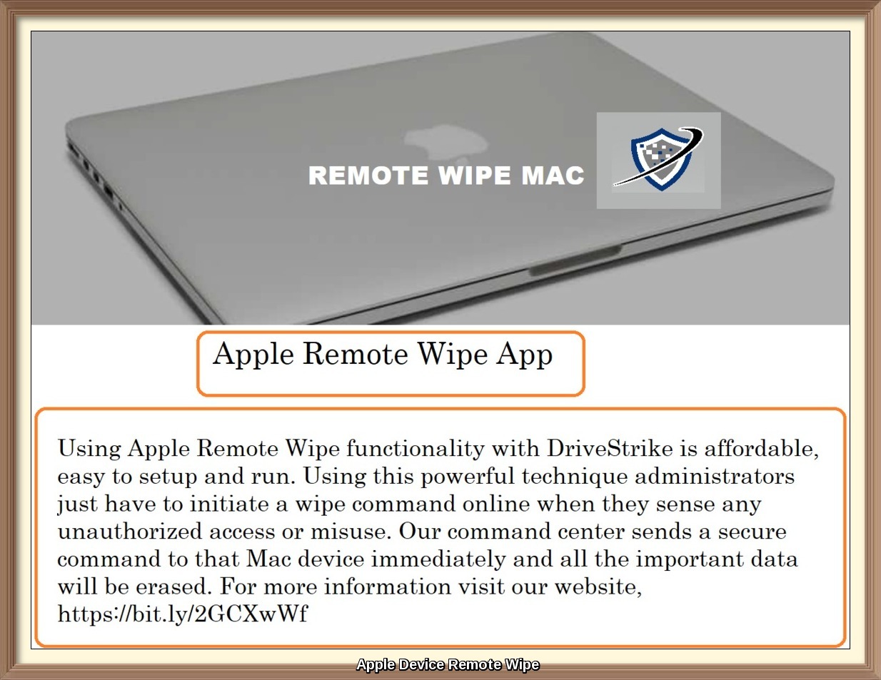 Apple удалит. Remote wipe.