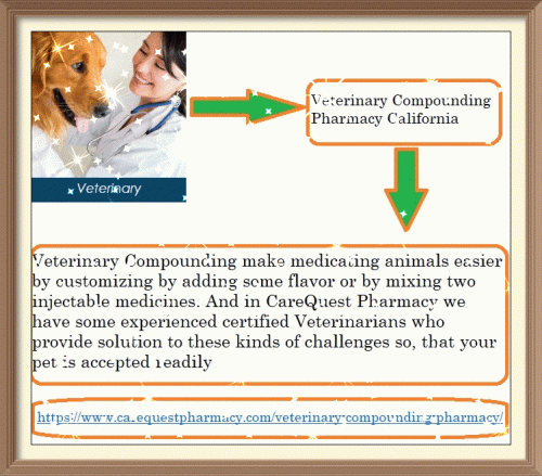 Compounding Pharmacy Veterinary Medicine, for more information visit our website, https://www.carequestpharmacy.com/veterinary-compounding-pharmacy/
