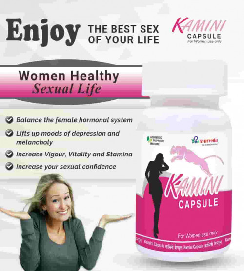 Kamini Capsule is a Natural and Safe Solution for women Healthy Sexual Life like Balance the female hormonal system and relives the symptoms associated with leucorrhoea. Lifts up moods of depression and melancholy. Correct your metabolism. ayurvedic natural remedies. It helps to regulate the female reproductive system and relieves. 

Go To My Link: https://www.ayurvedichealthcare.in/products/kamini-capsule/