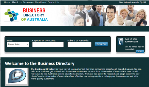 Business Directory of Australia is an online Business Directory and is here to add real value to the Australian online advertising market.

Visit us:- https://www.business.directoryofaustralia.com.au/