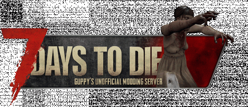 Mumpfy's Banner for Guppy's Unofficial 7 Days to Die Modding Discord